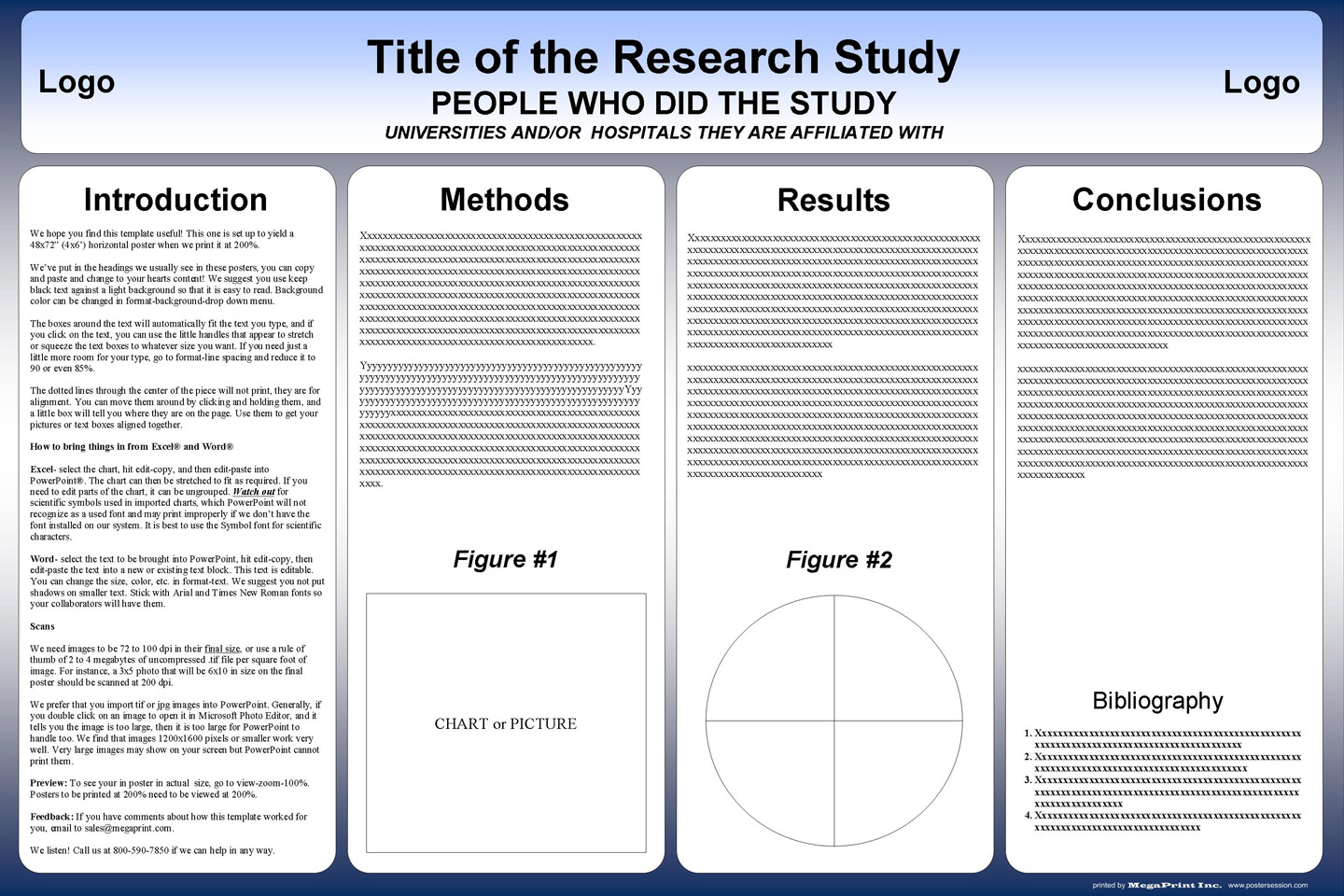 Microsoft Publisher Academic Poster Template