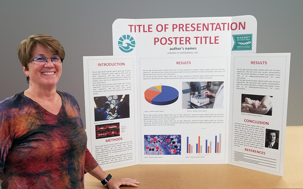 Tri-Fold Presentation Displays