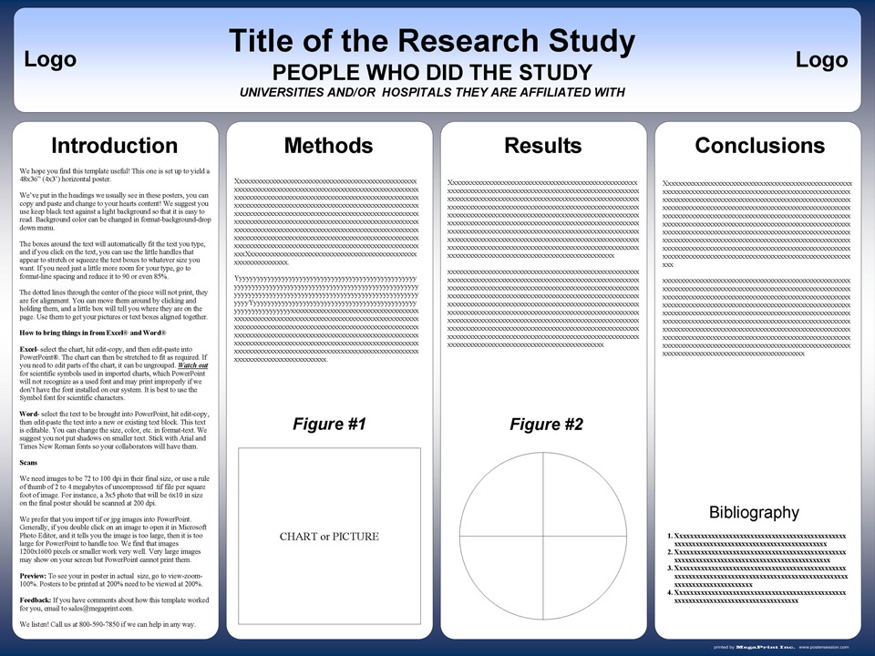 Free Powerpoint Scientific Research Poster Templates For Printing